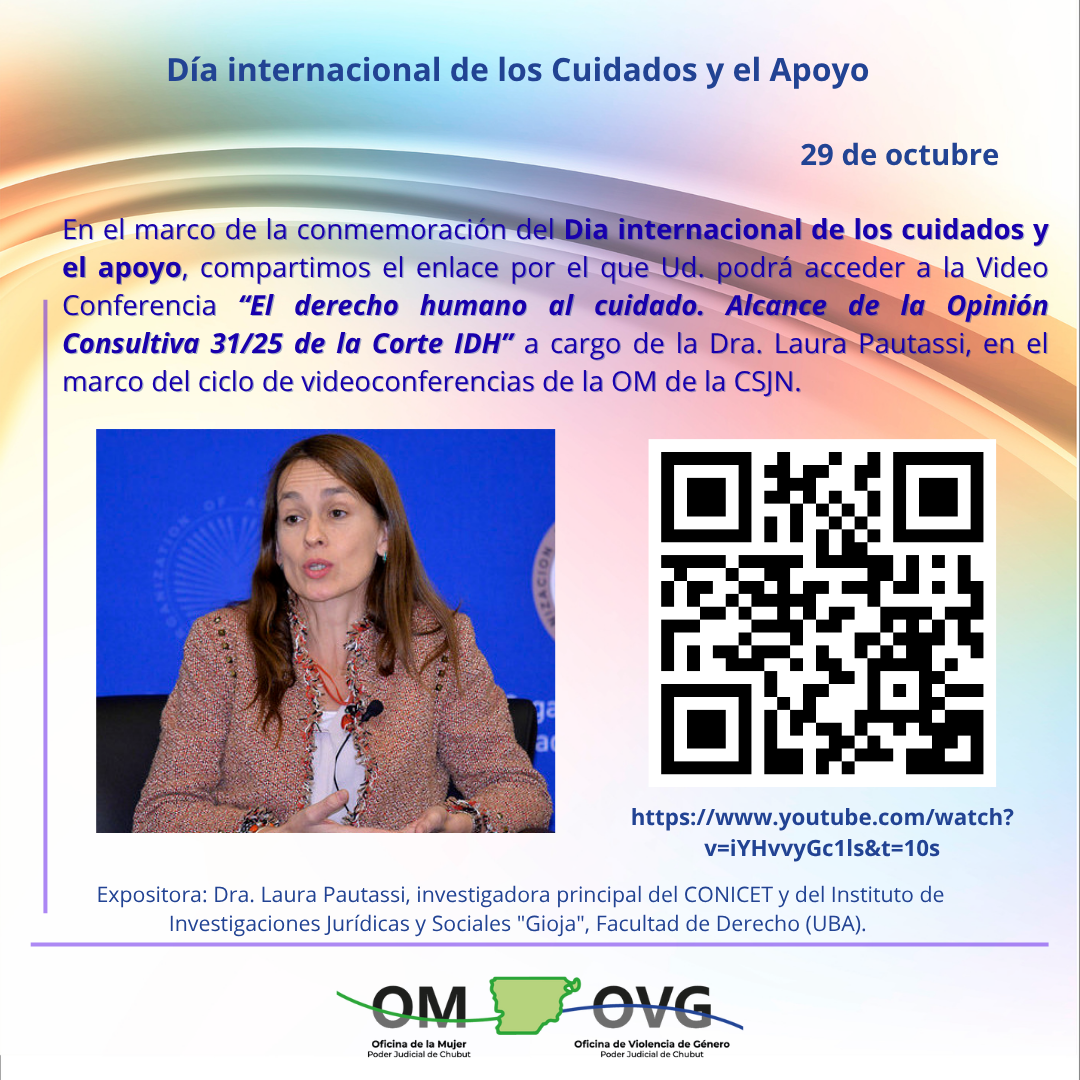 29 de octubre día del cuidado